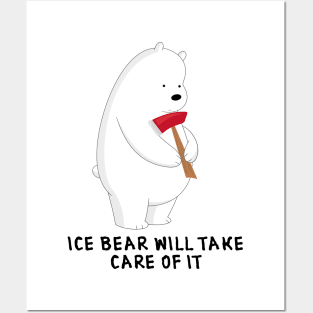 Ice Bear Posters and Art